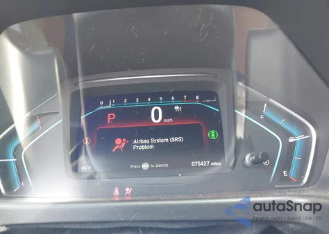 2022 Honda Odyssey Touring из США, поврежденный, VIN 5FNRL6H86NB026316